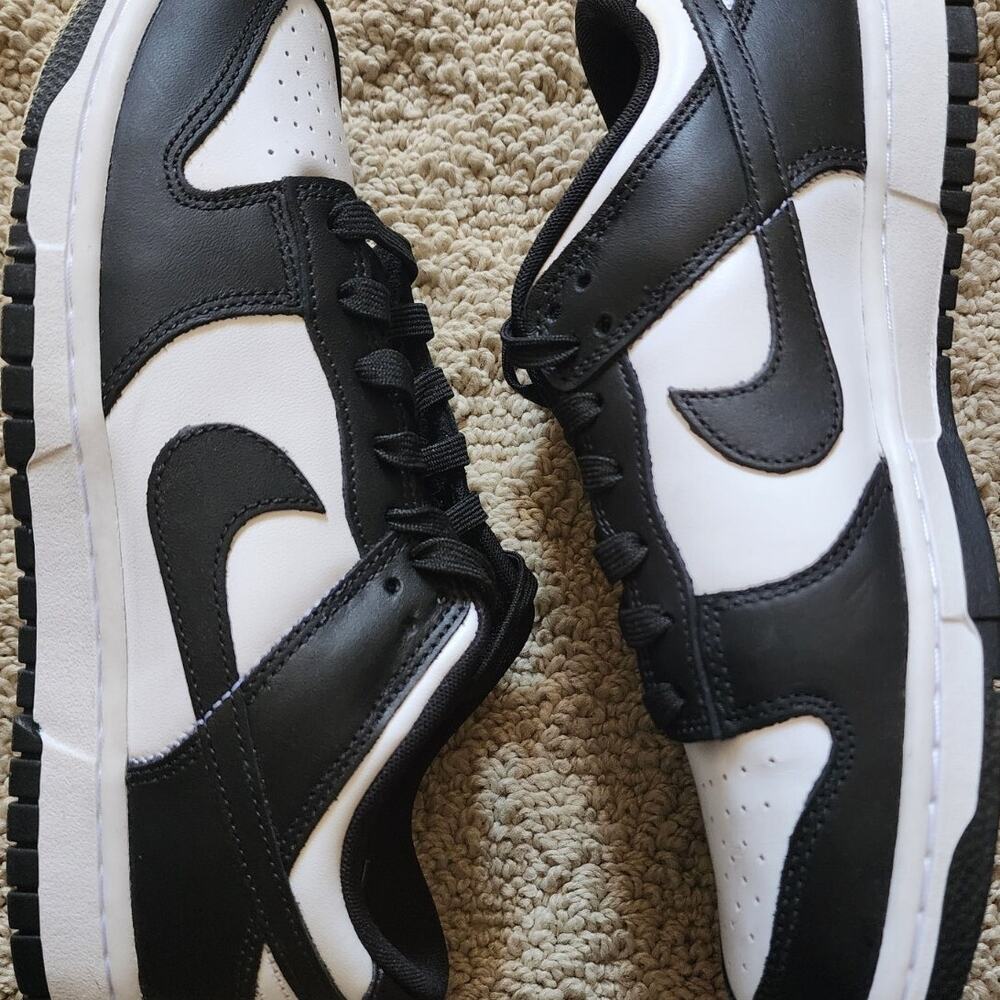 Nike Dunk Low Black White Brand New Sz 8.5